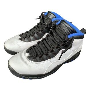 Air Jordan 10 Retro Orlando Magic Black Royal Blue White 310805-108 Men Size 9